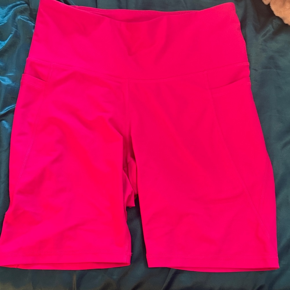 Old Navy Women's Bright Pink Athletic Shorts